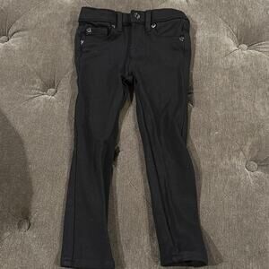 7 for all man kind black kids jeans size 4